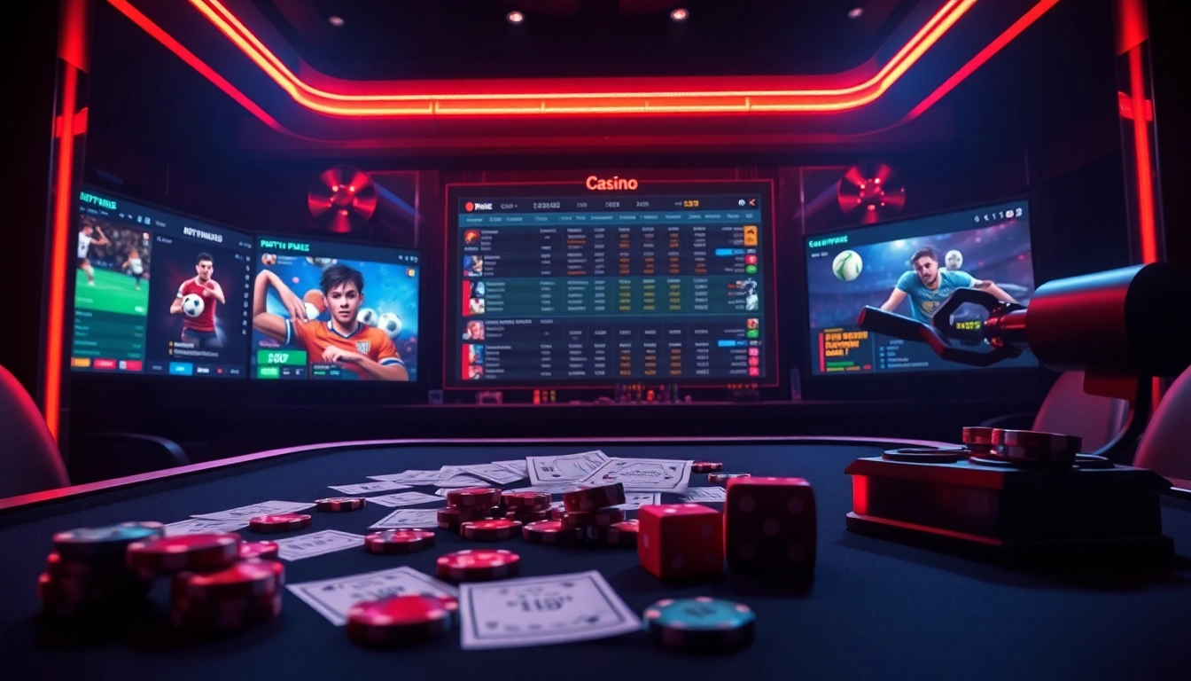 Experience site paris sportif retrait instantané with luxurious online betting options and vibrant casino visuals.